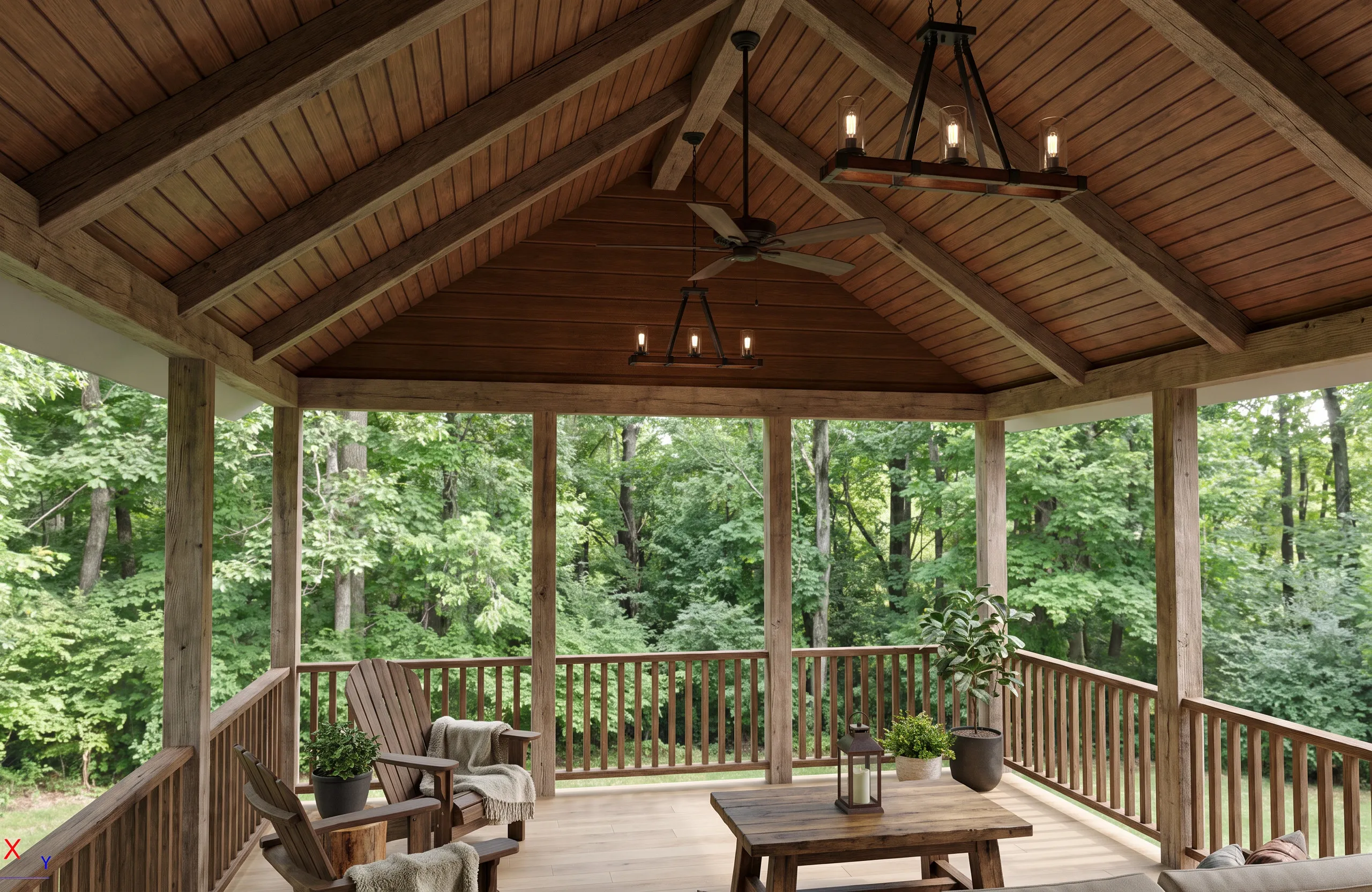 The Soque in the Cabin look — finish-study rendering 2 of 14