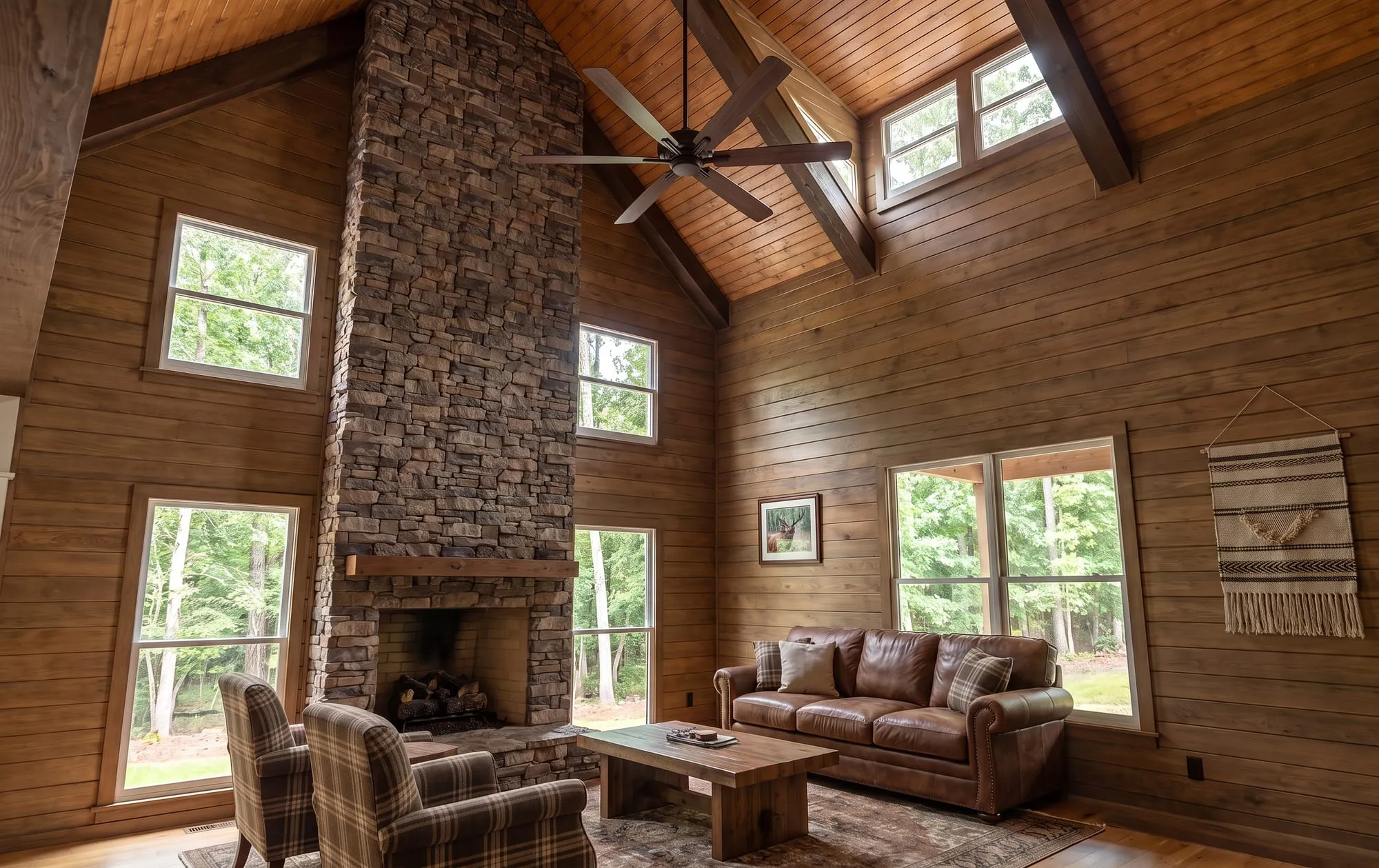 The Tesnatee in the Cabin look — finish-study rendering 4 of 11