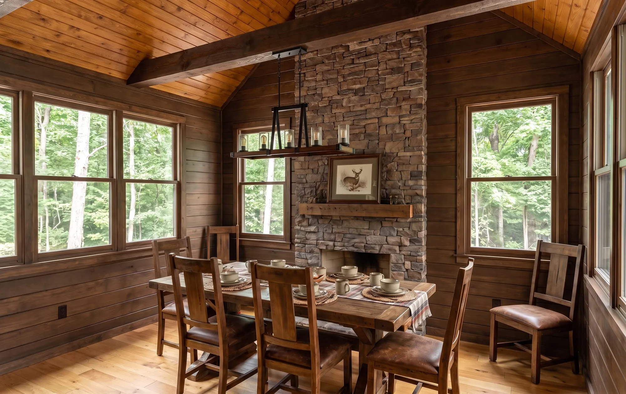 The Tesnatee in the Cabin look — finish-study rendering 5 of 11