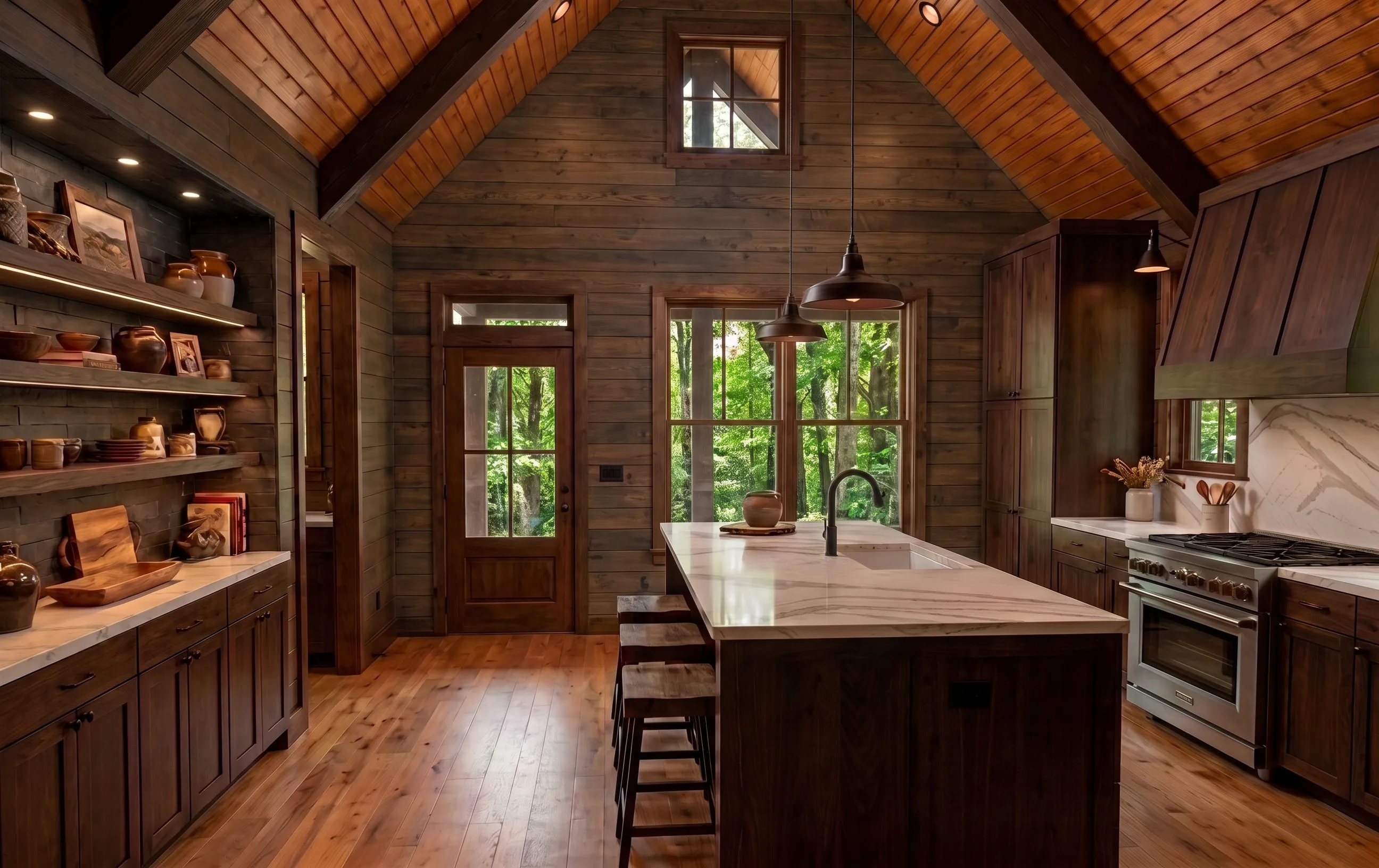 The Anna Ruby in the Cabin look — finish-study rendering 5 of 10