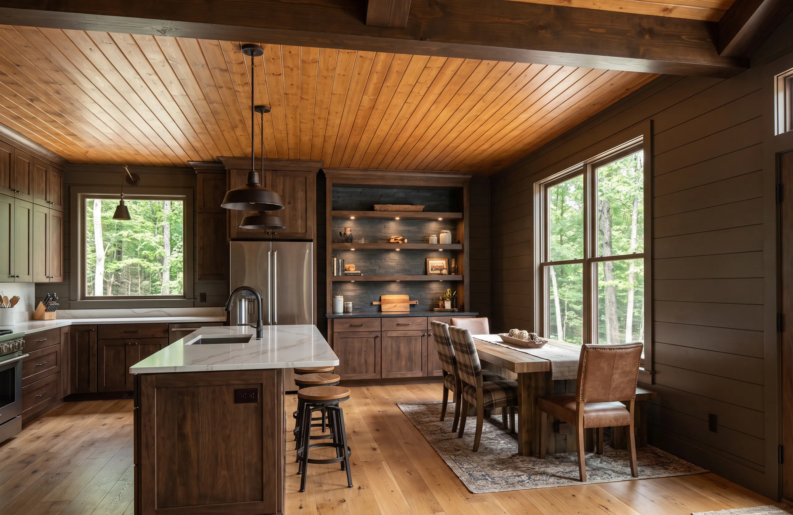 The Soque in the Cabin look — finish-study rendering 6 of 14