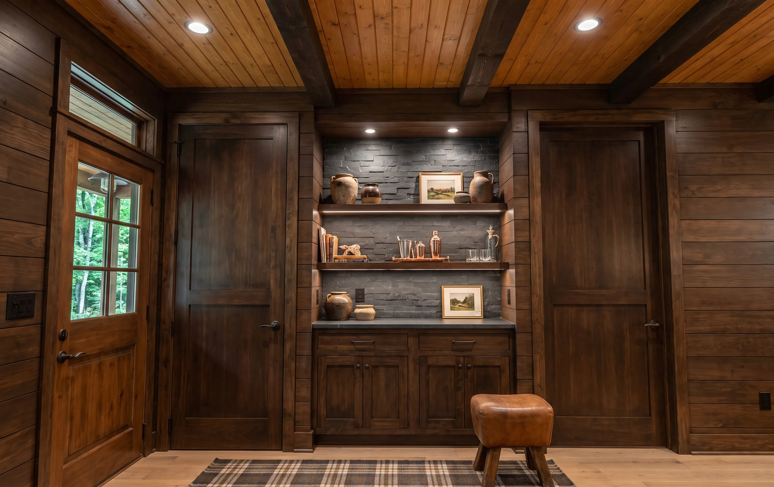 The Yonah in the Cabin look — finish-study rendering 6 of 11