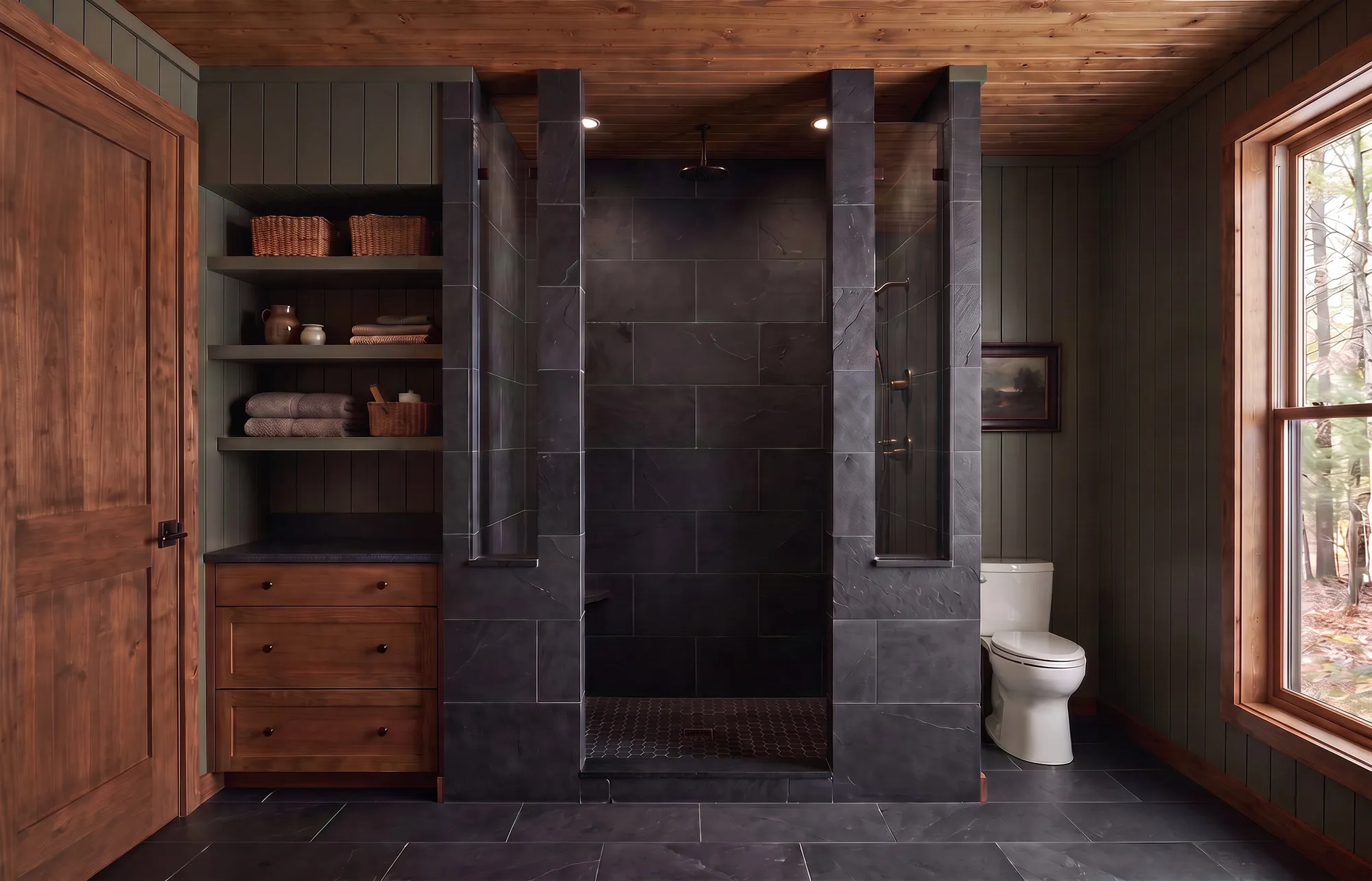 The Tesnatee in the Cabin look — finish-study rendering 10 of 11