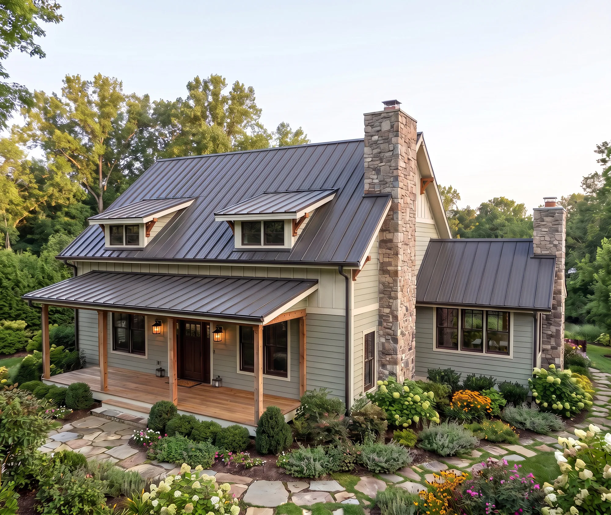 The Tesnatee in the Craftsman Cottage look — finish-study rendering 1 of 11