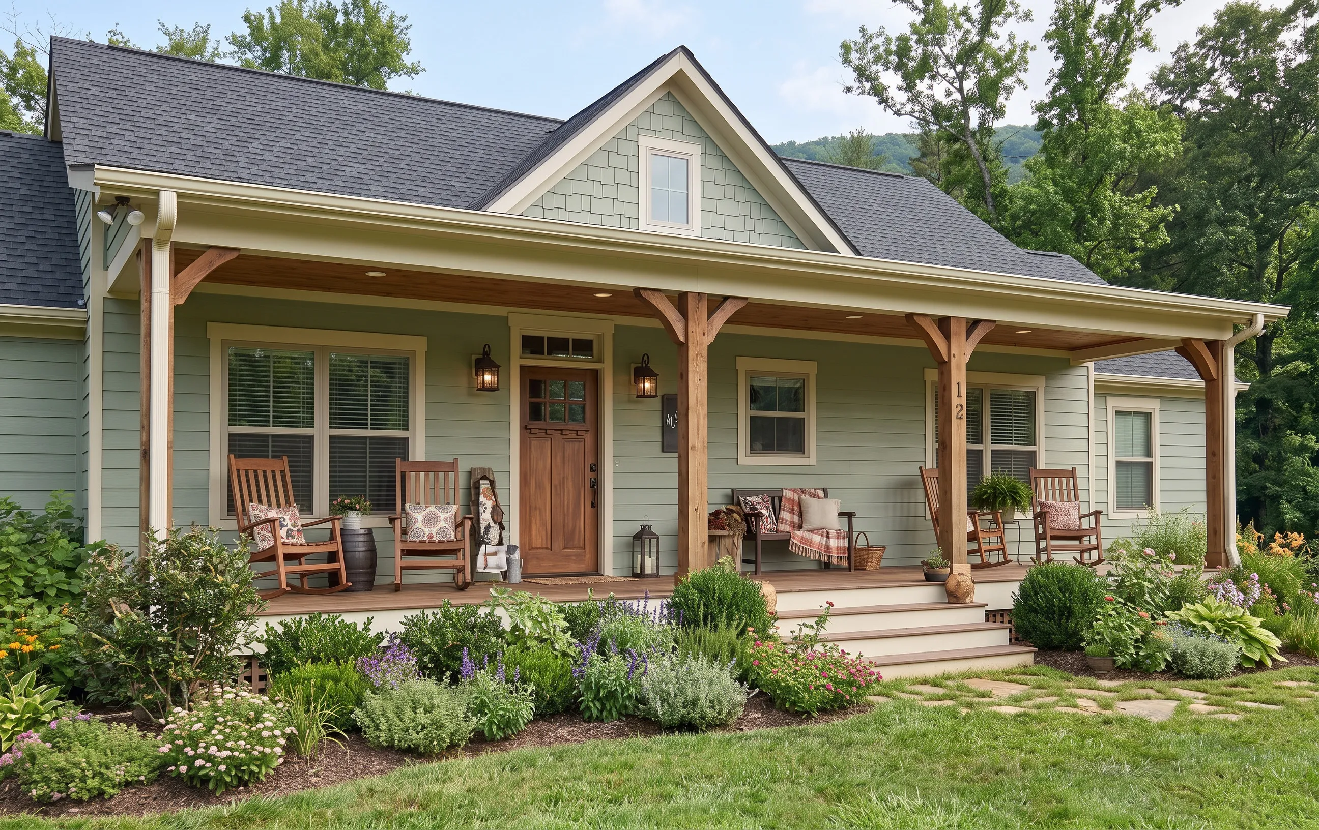 The Yonah in the Craftsman Cottage look — finish-study rendering 1 of 11