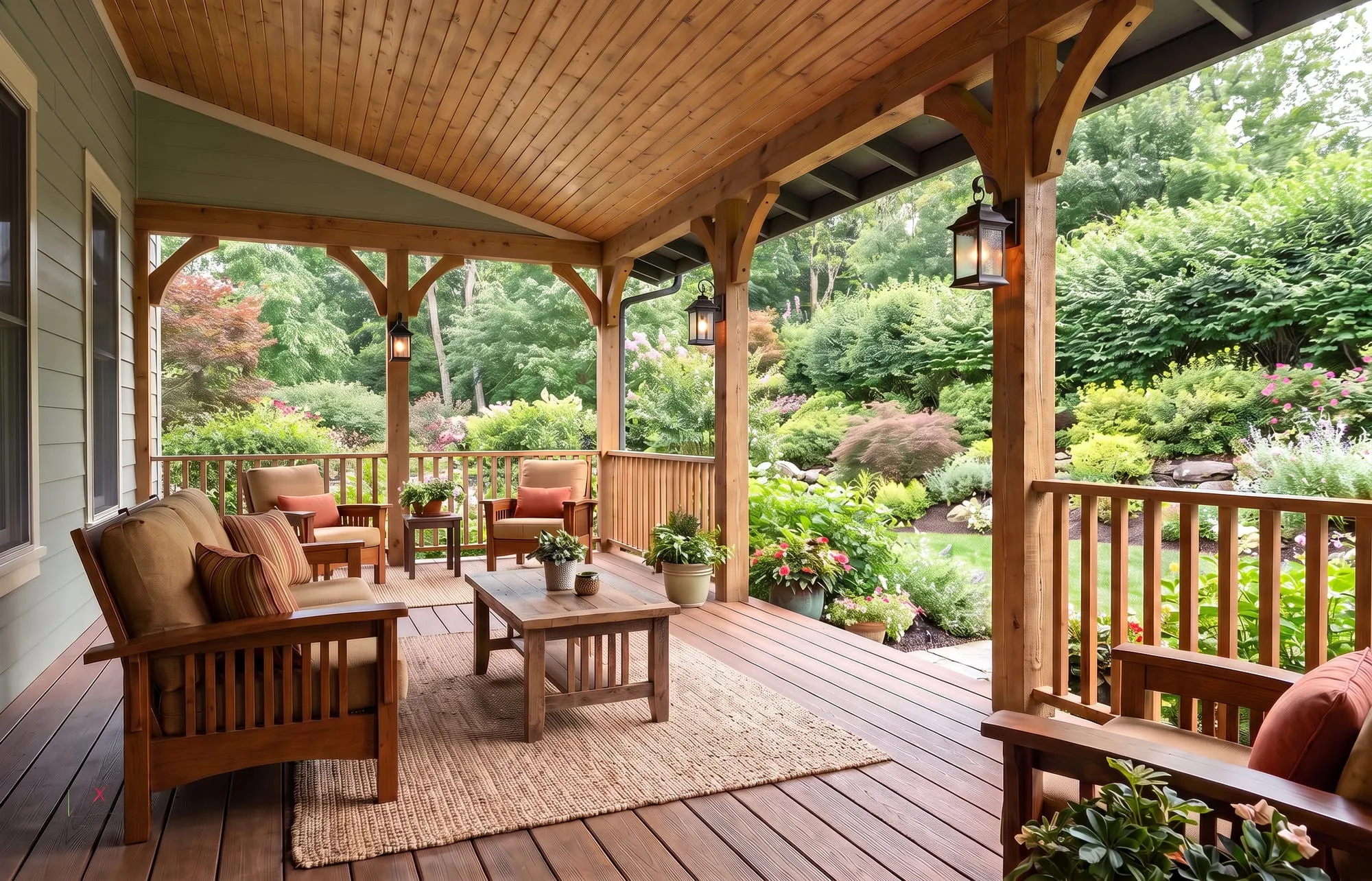 The Tesnatee in the Craftsman Cottage look — finish-study rendering 2 of 11