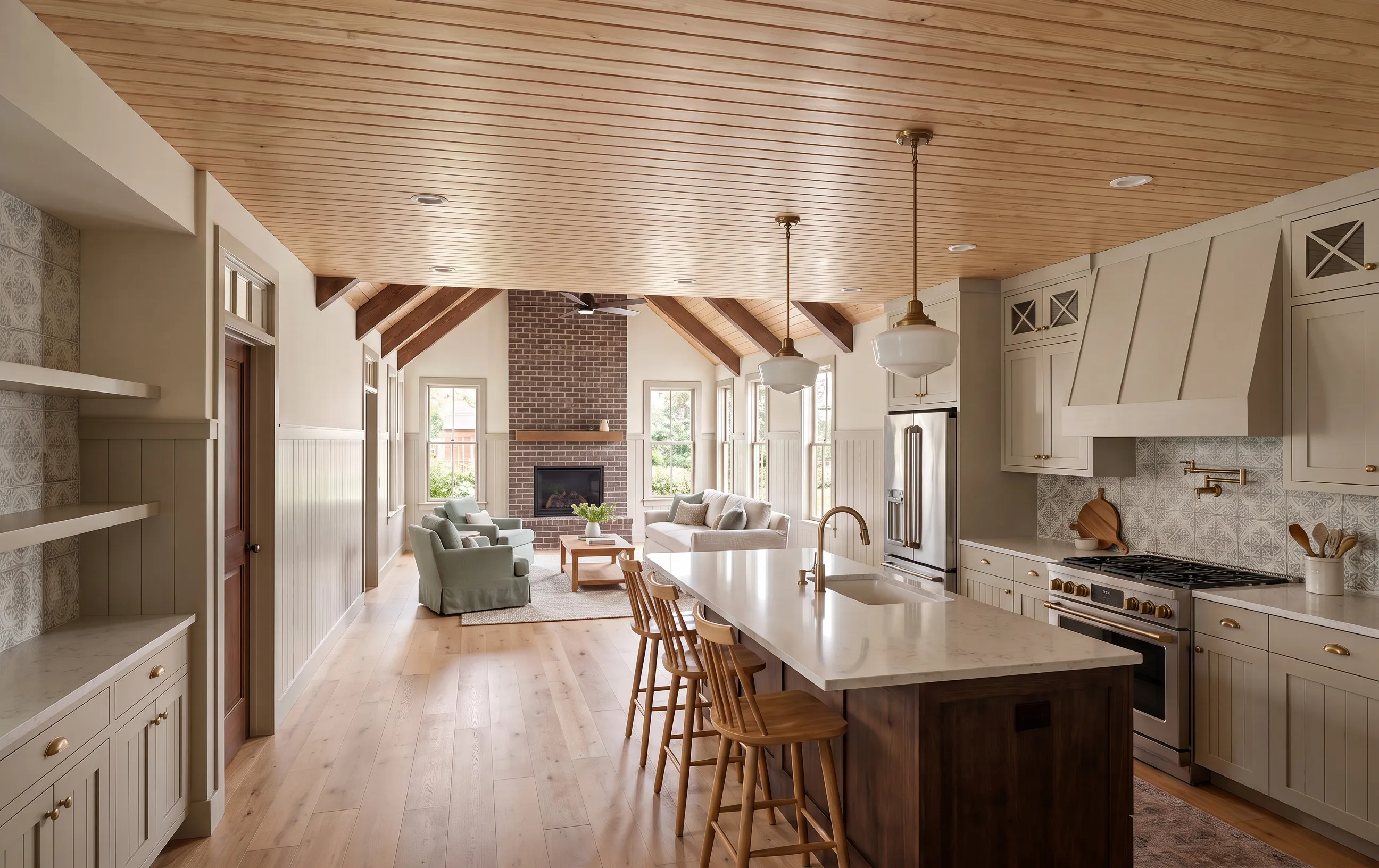 The Yonah in the Craftsman Cottage look — finish-study rendering 2 of 11