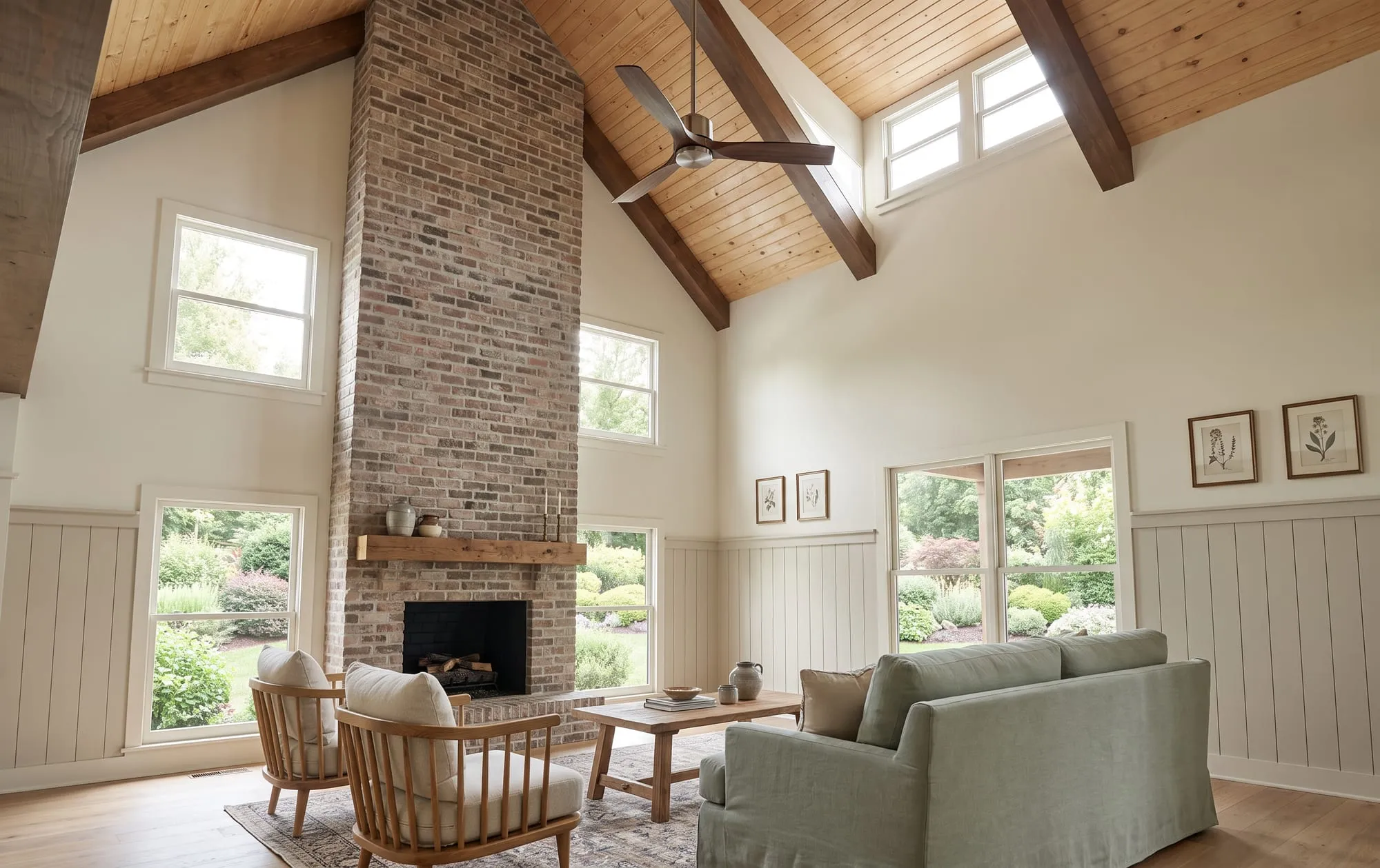 The Tesnatee in the Craftsman Cottage look — finish-study rendering 4 of 11