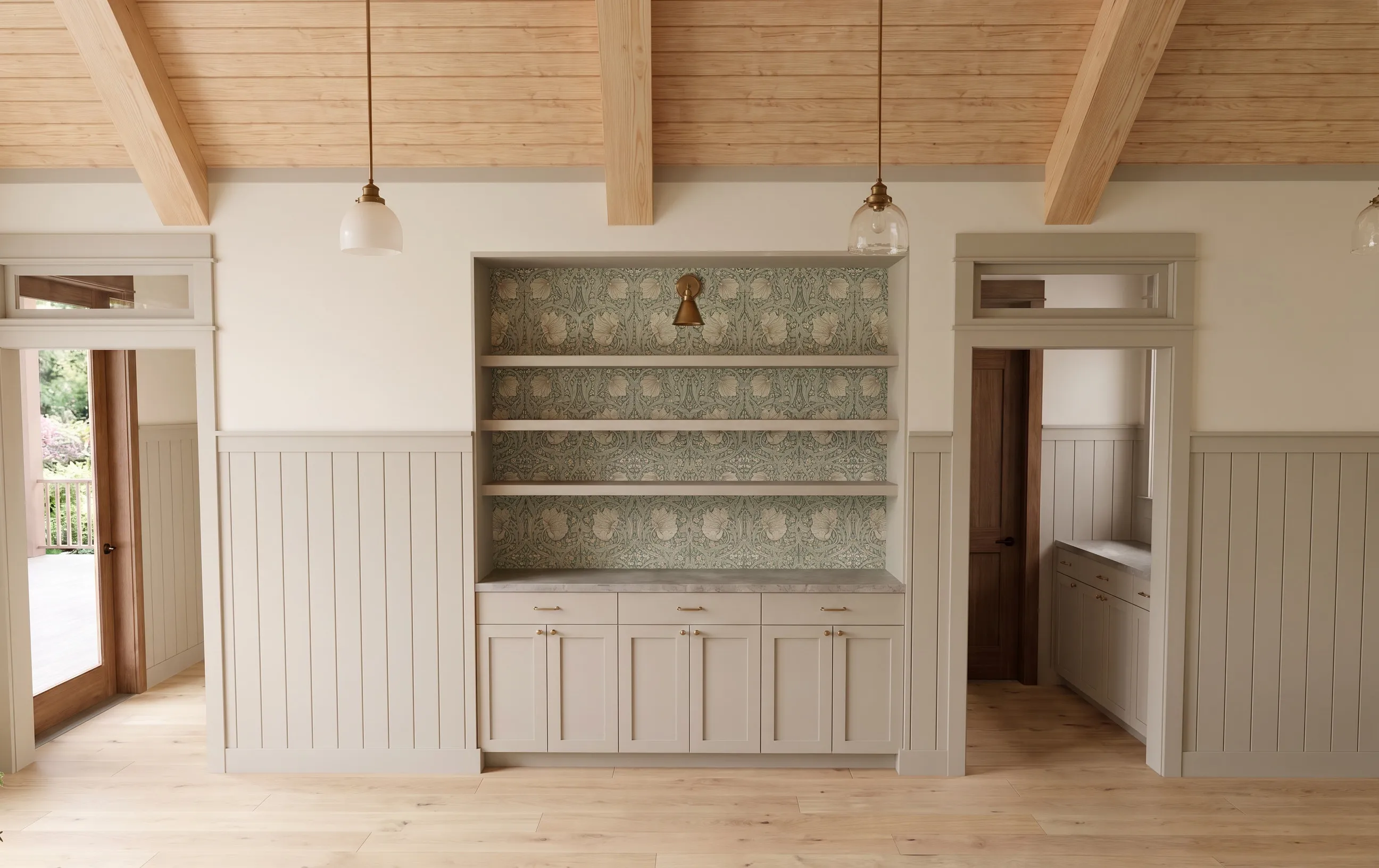 The Anna Ruby in the Craftsman Cottage look — finish-study rendering 6 of 10