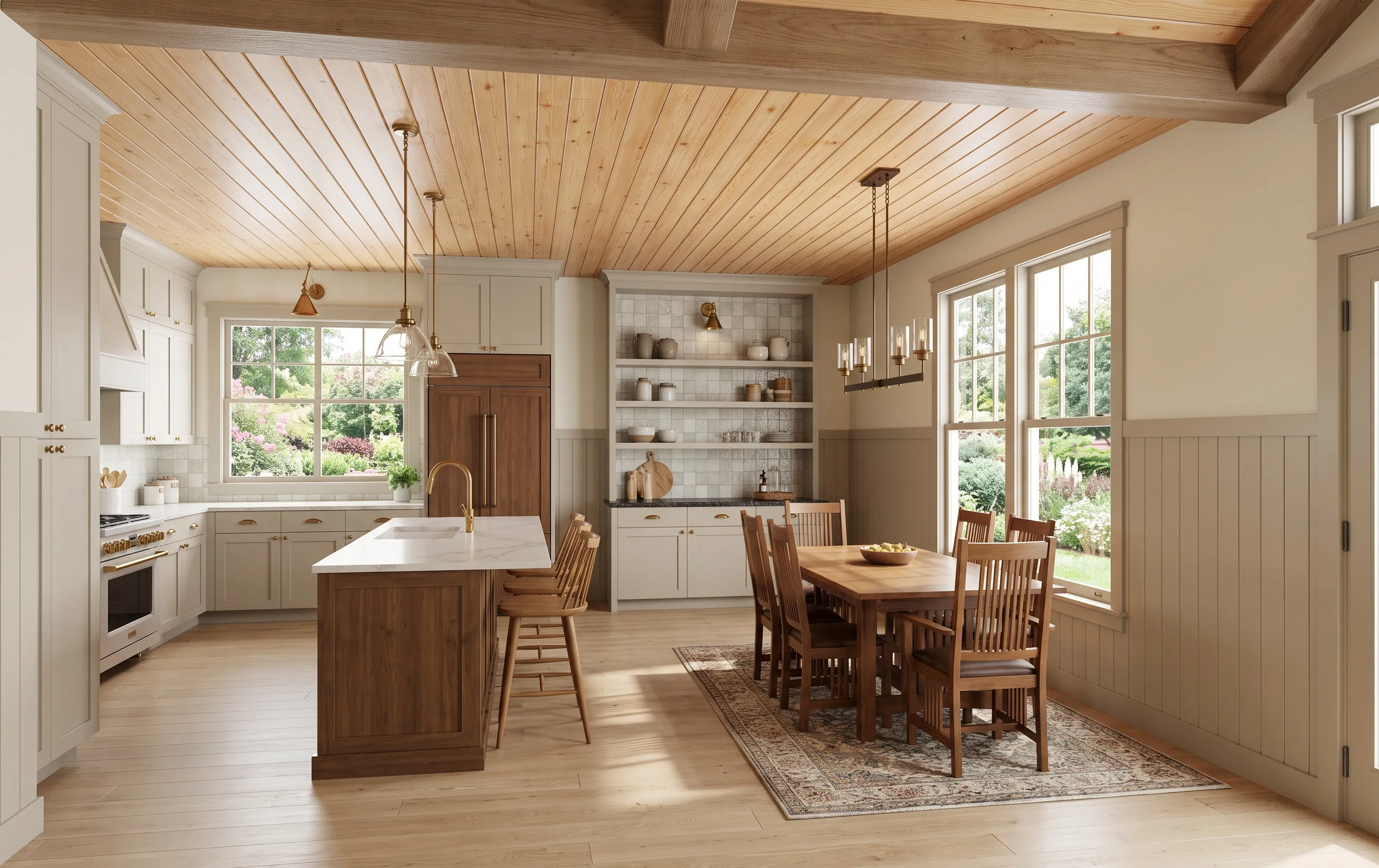 The Soque in the Craftsman Cottage look — finish-study rendering 6 of 14