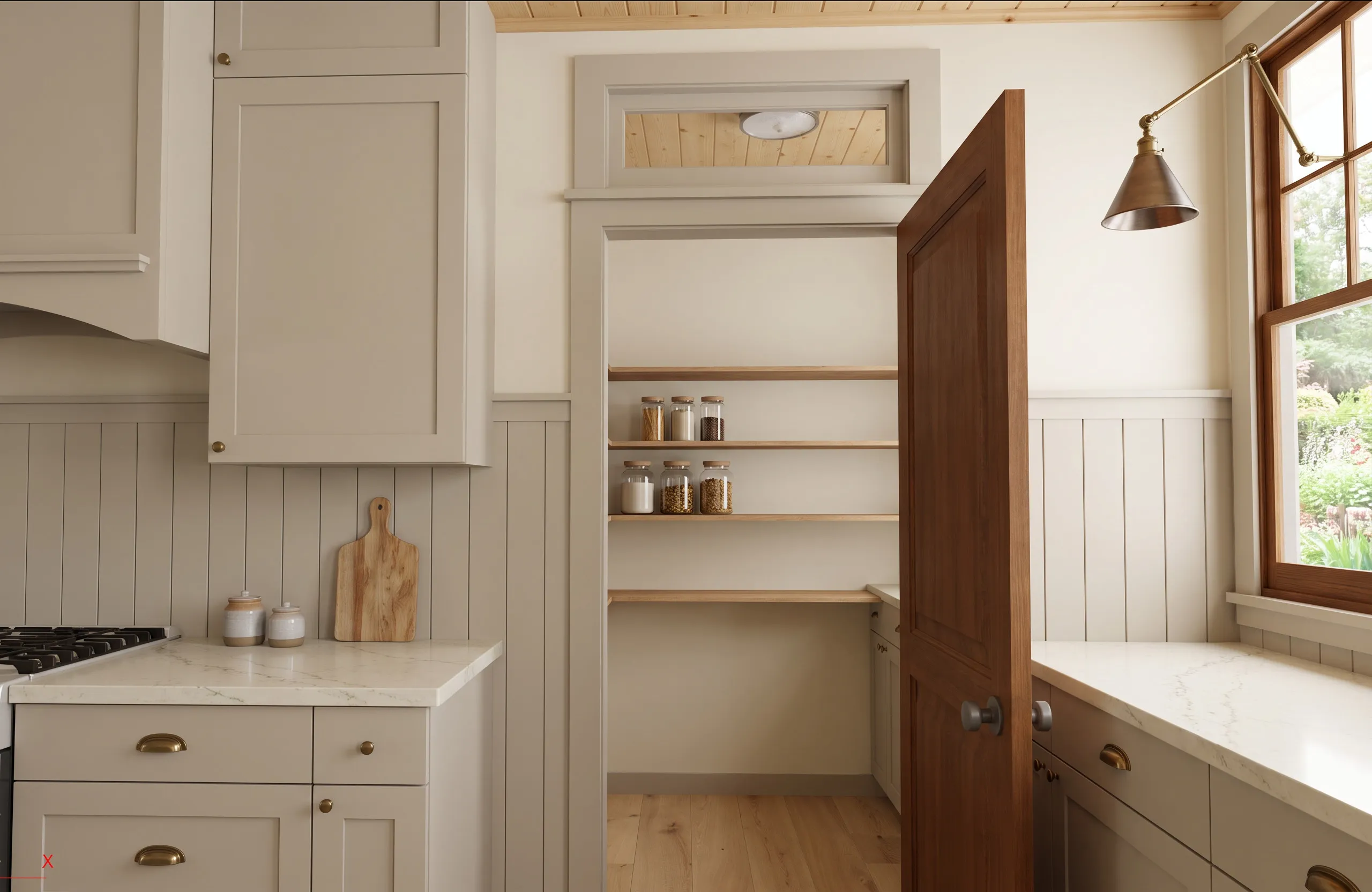 The Soque in the Craftsman Cottage look — finish-study rendering 8 of 14