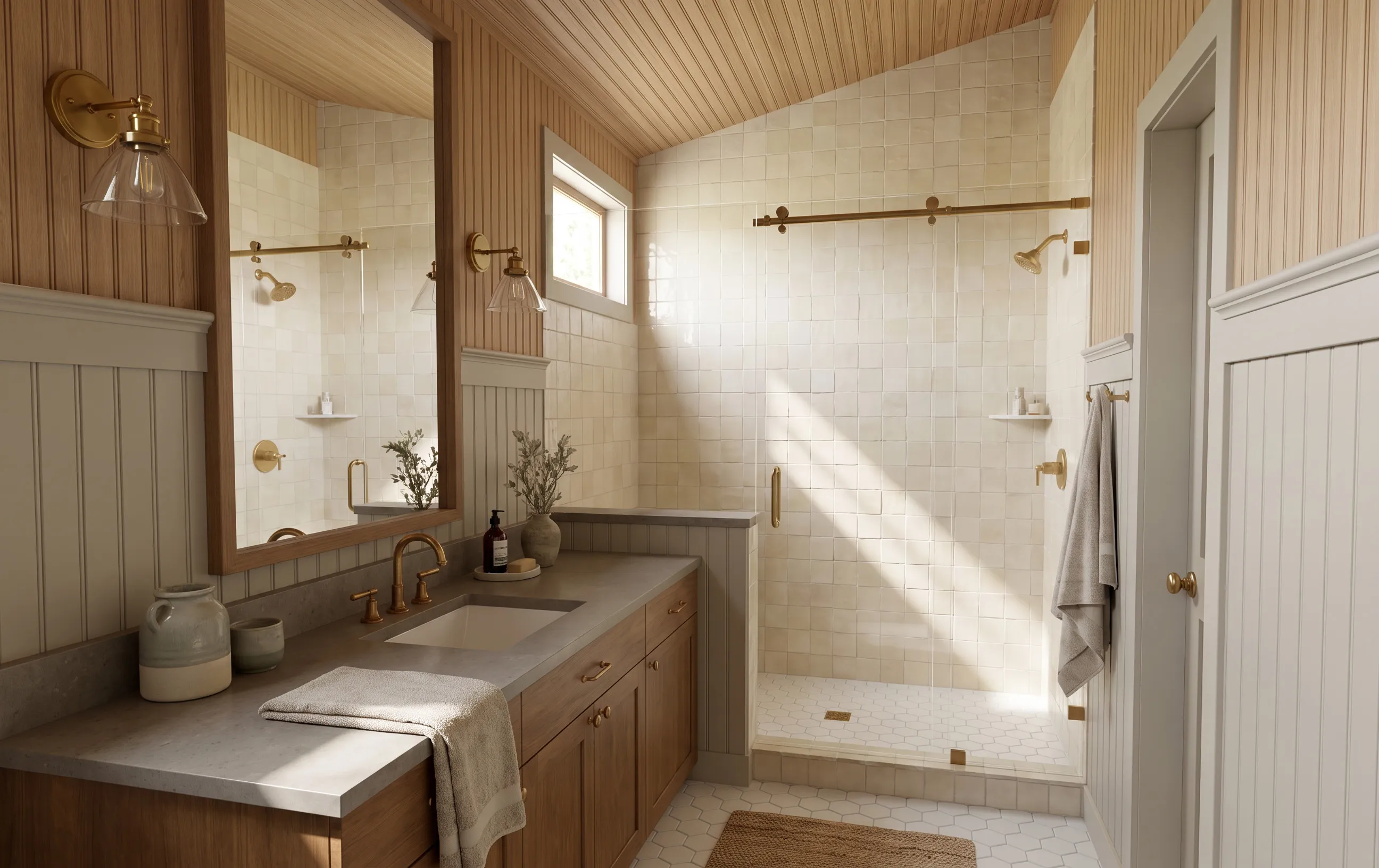 The Anna Ruby in the Craftsman Cottage look — finish-study rendering 9 of 10