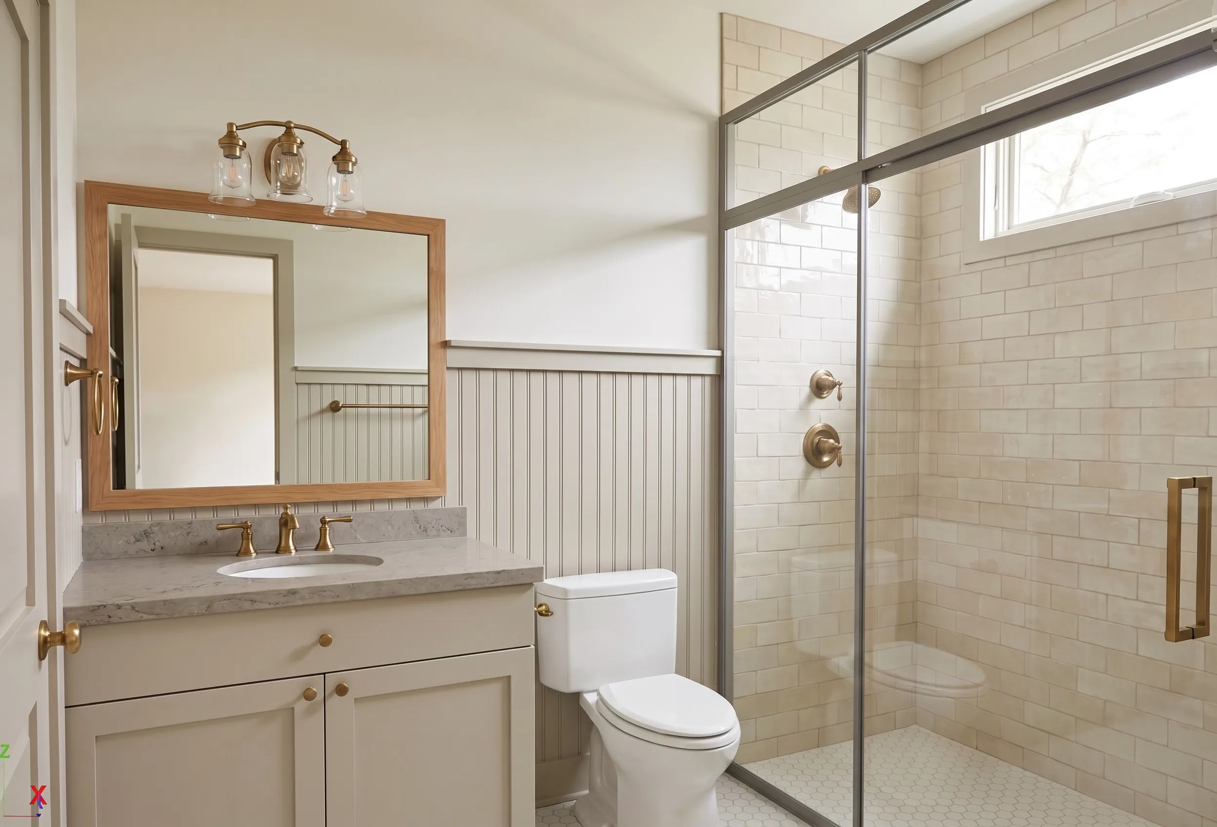 The Soque in the Craftsman Cottage look — finish-study rendering 13 of 14