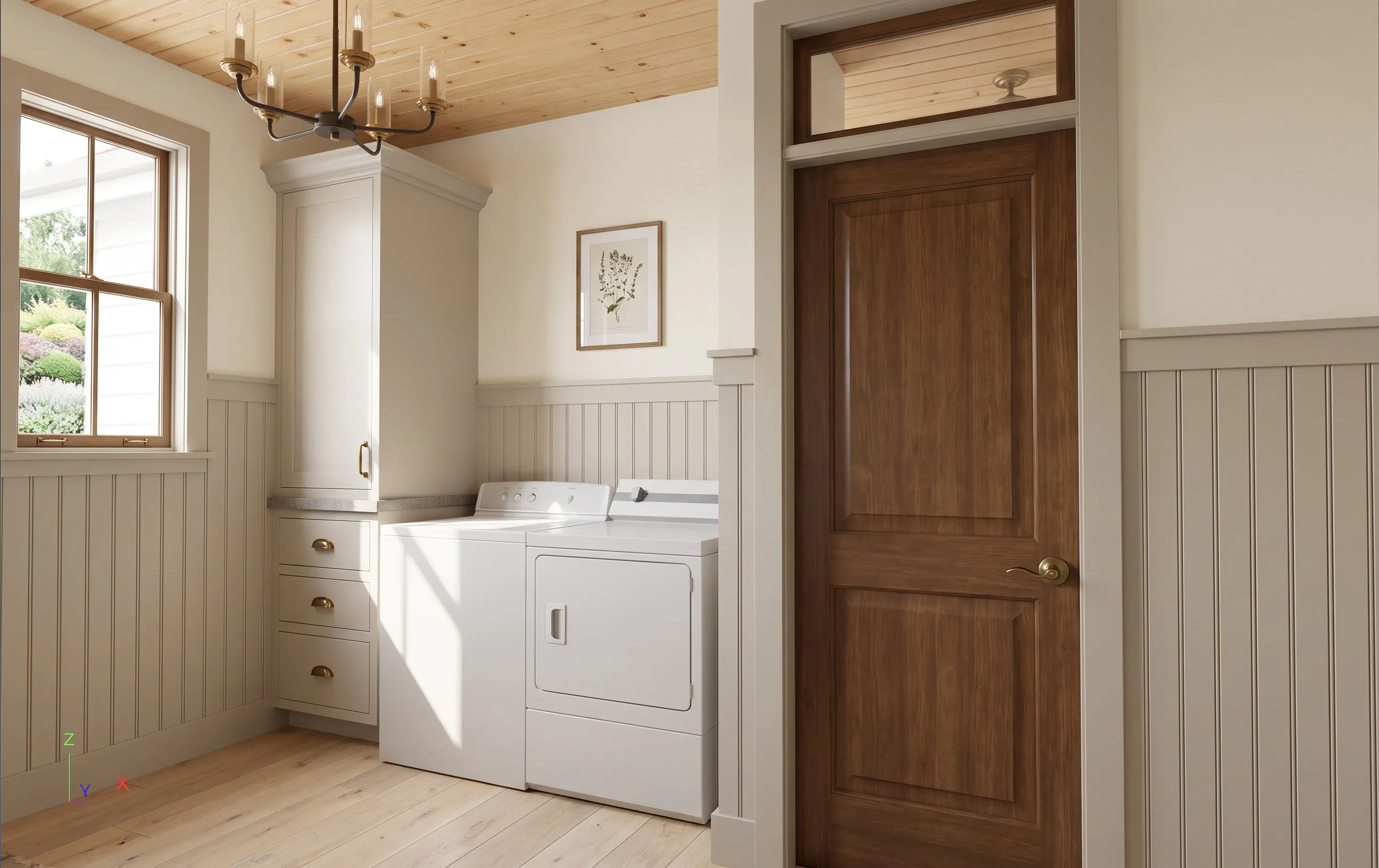 The Yonah in the Craftsman Cottage look — finish-study rendering 11 of 11