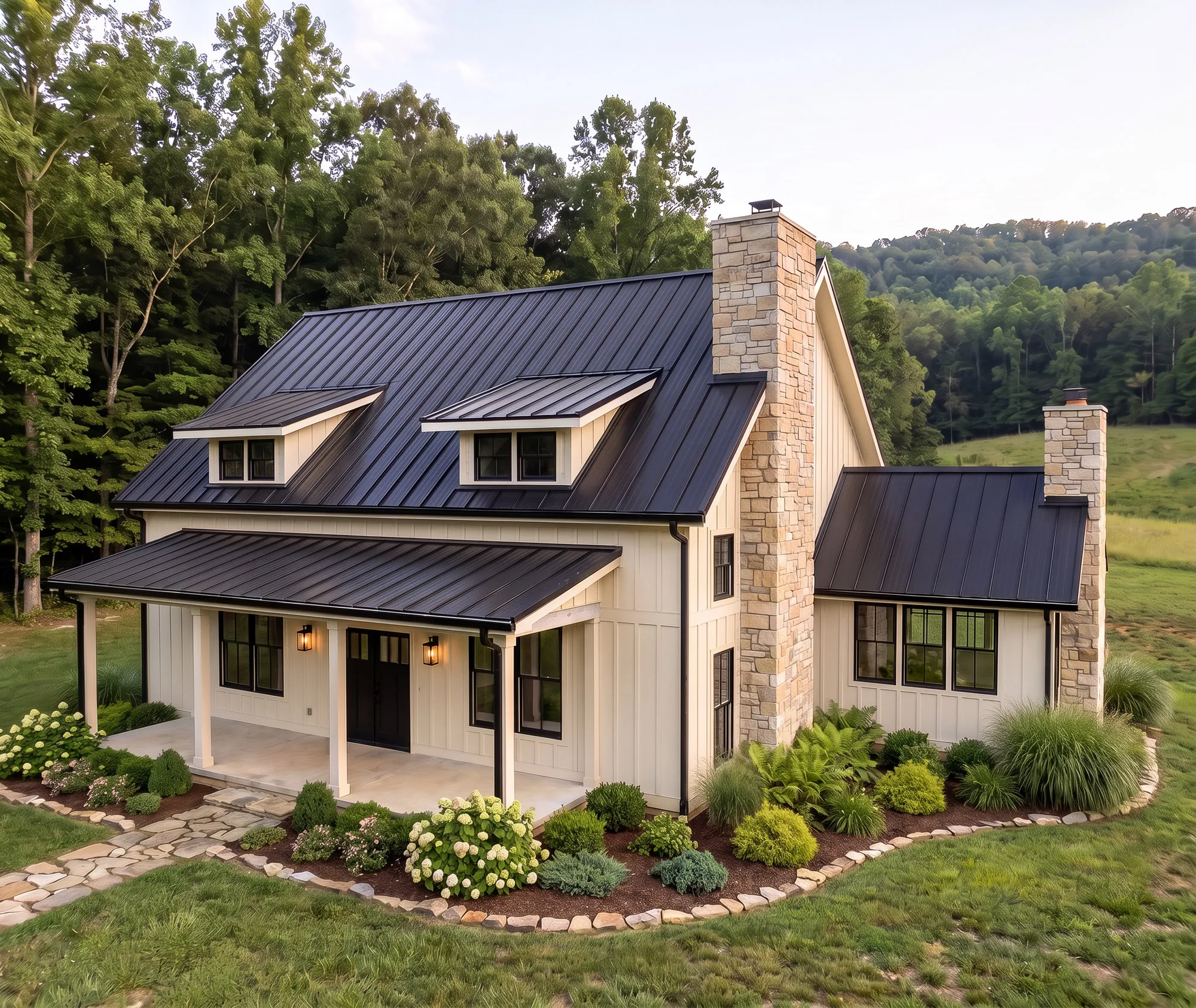 The Tesnatee in the Modern Farmhouse look — finish-study rendering 1 of 11