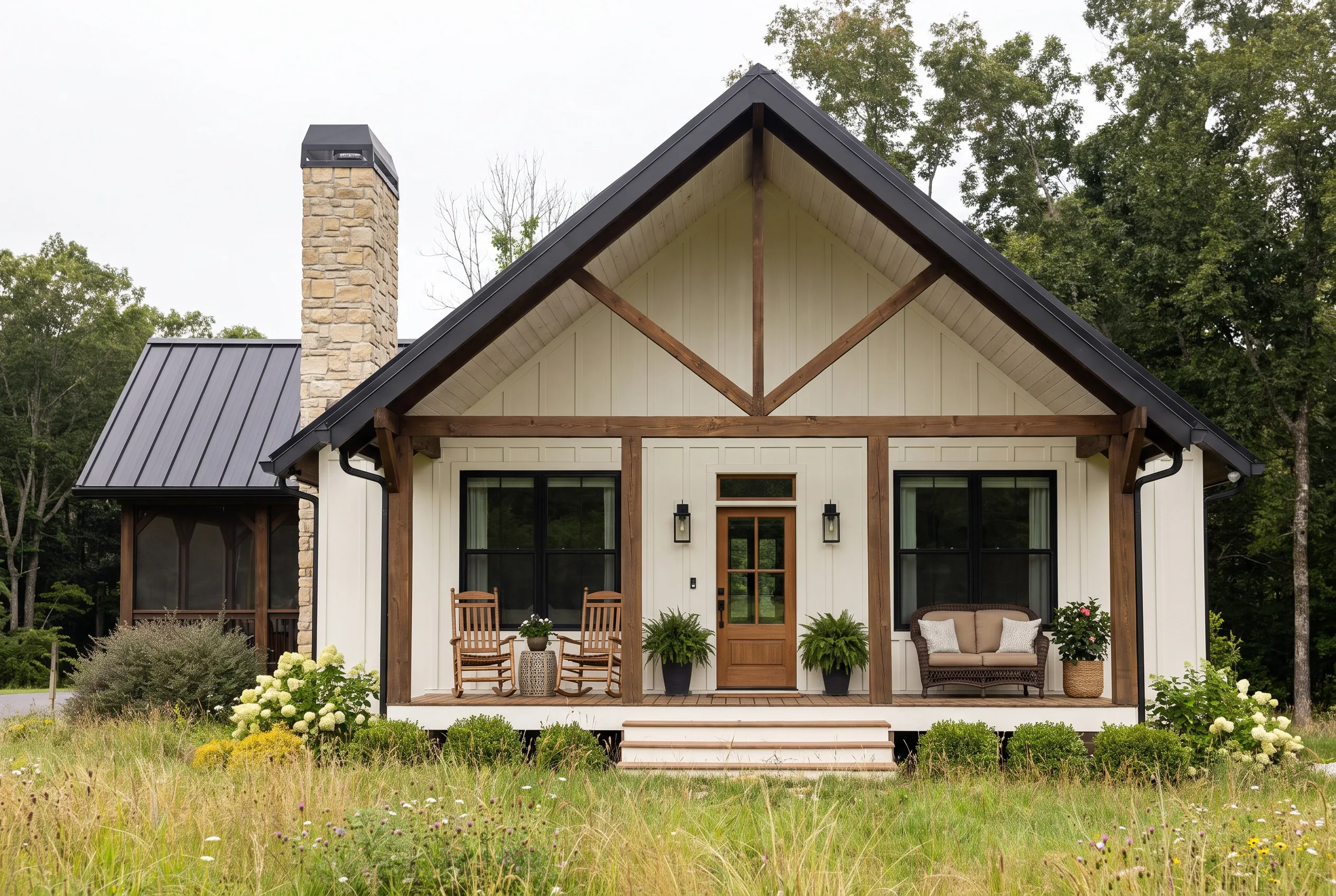 The Soque in the Modern Farmhouse look — finish-study rendering 1 of 14