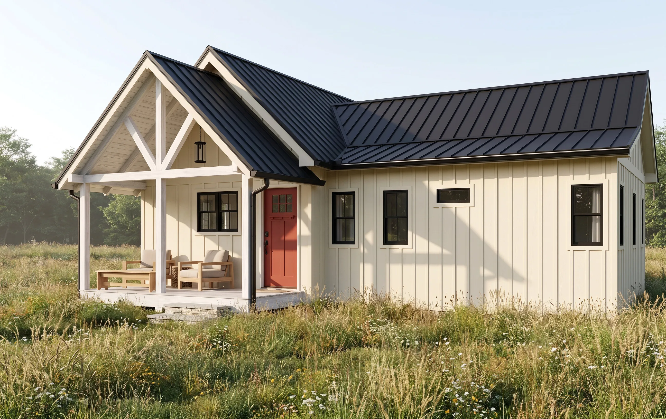The Anna Ruby in the Modern Farmhouse look — finish-study rendering 1 of 10