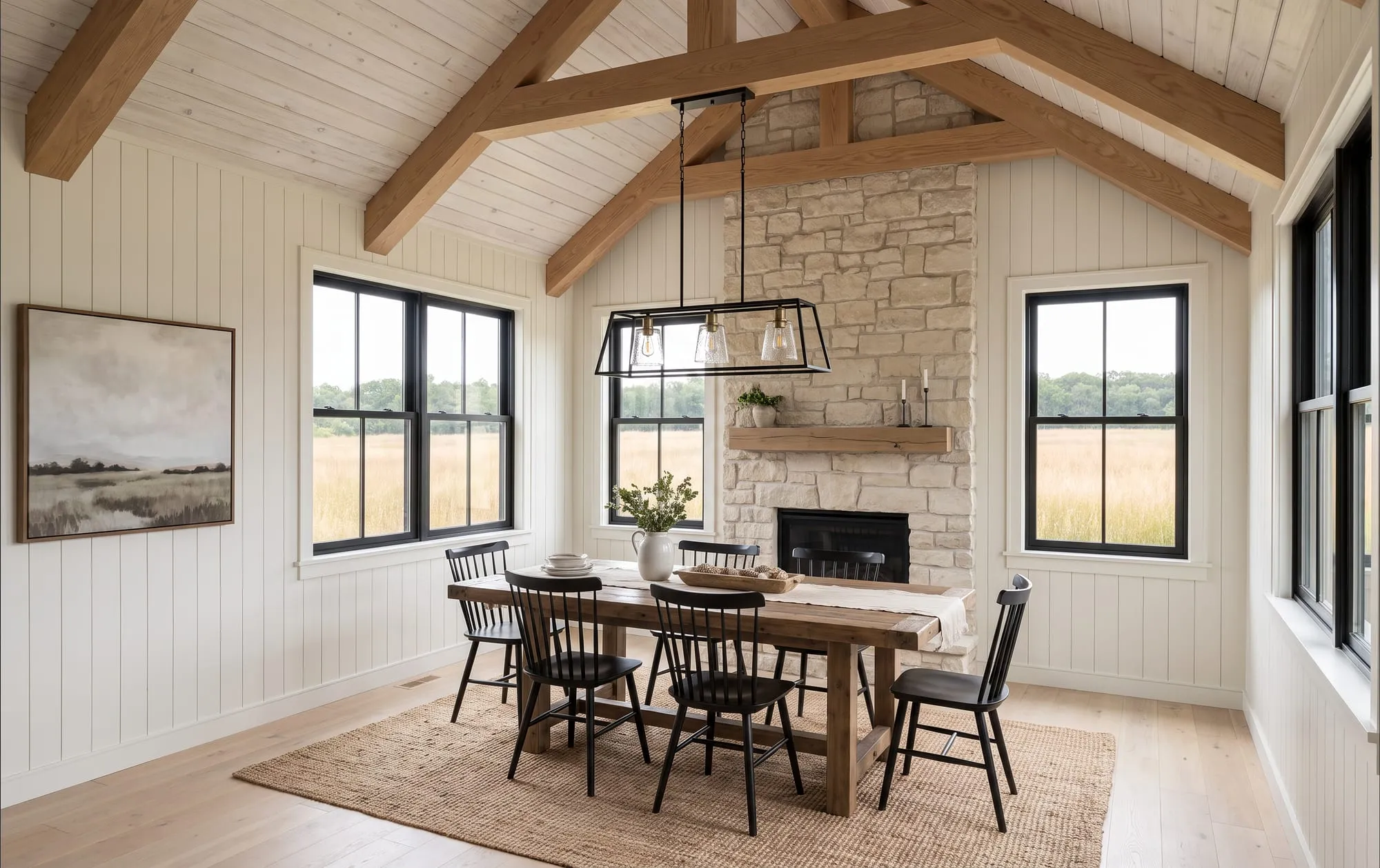 The Tesnatee in the Modern Farmhouse look — finish-study rendering 5 of 11