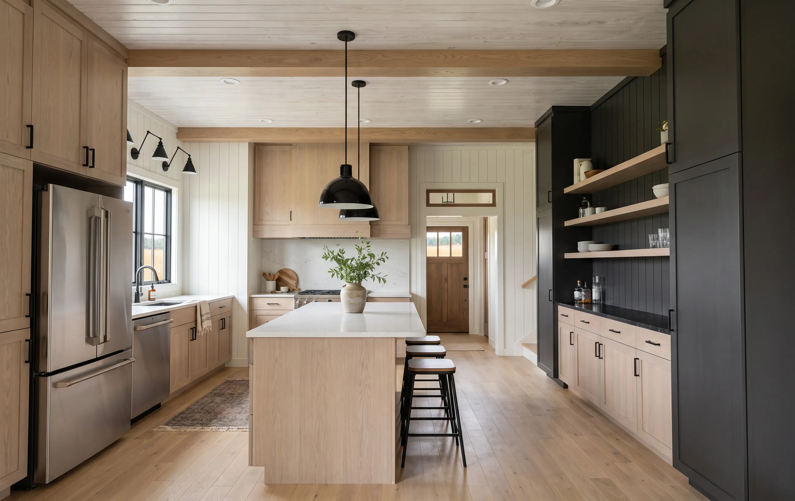 The Sautee in the Modern Farmhouse look — finish-study rendering 4 of 11