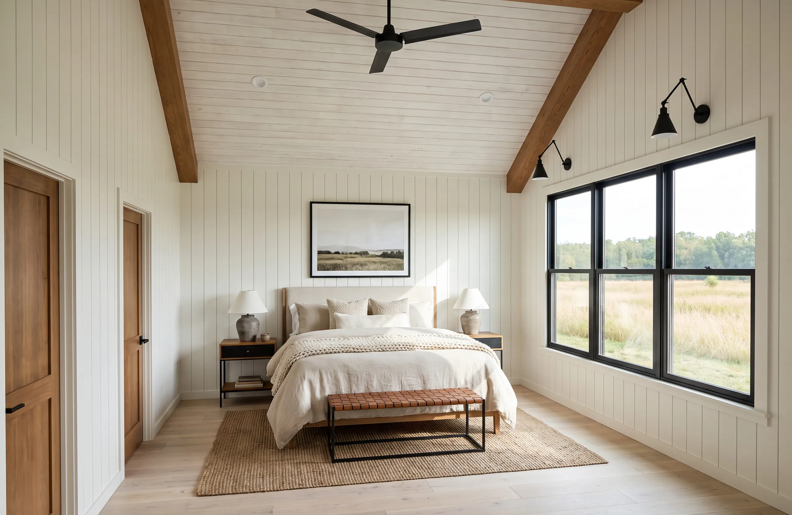 The Soque in the Modern Farmhouse look — finish-study rendering 9 of 14