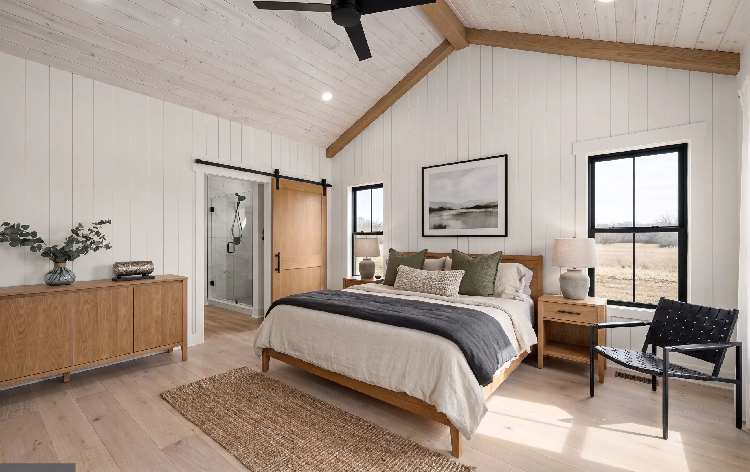 The Sautee in the Modern Farmhouse look — finish-study rendering 5 of 11